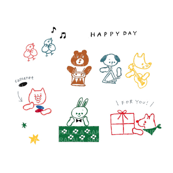 963hanko x Sakuralala - Animal Band