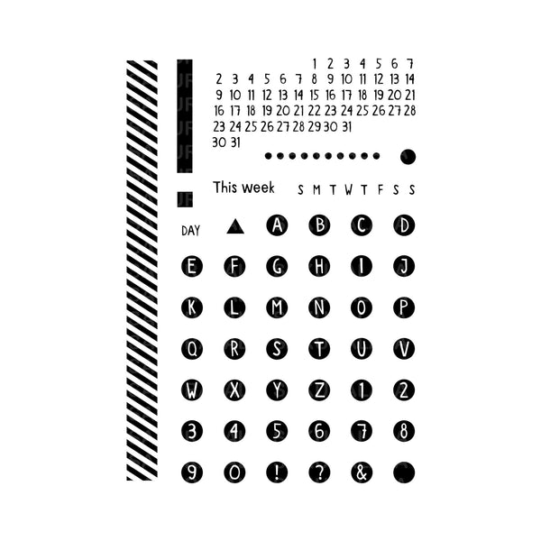BASIC Monthly Calendar