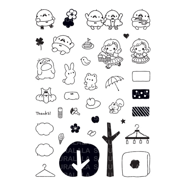 Noppo* x Sakuralala - とーさんと森のなかまたち